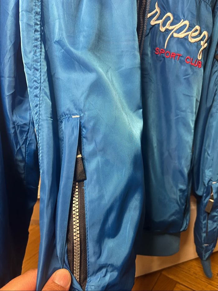 Manteau Veste imperméable bleu Saint-Tropez - Taille XXL - photo numéro 4