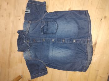 Chemise en jean garçon - Manches courtes - Taille 4 ans - Marque Z