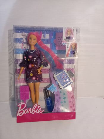 Barbie color hair