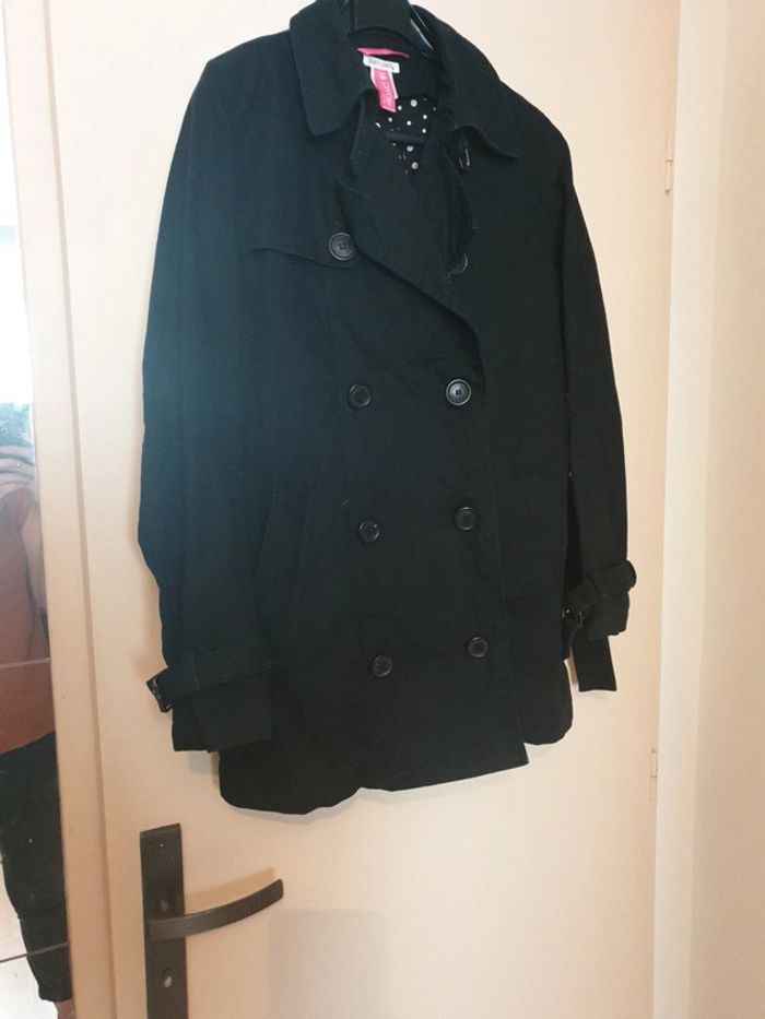Veste noir doublé
