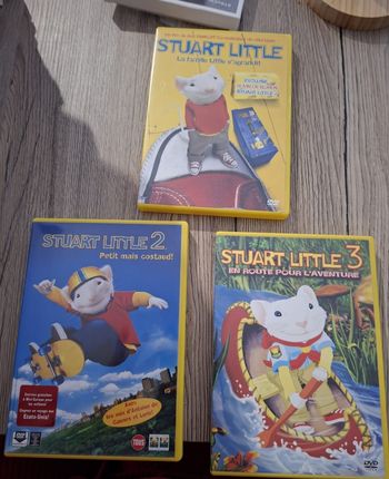 Lot de 3 Dvd stuart little
