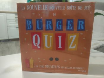 Burger quiz neuf