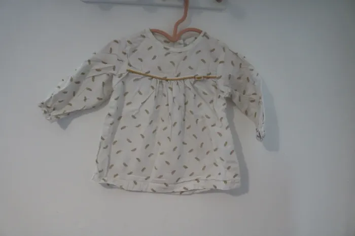 Ensemble blouse Mes petits cailloux et short Tape à l'oeil 6 mois - photo numéro 6