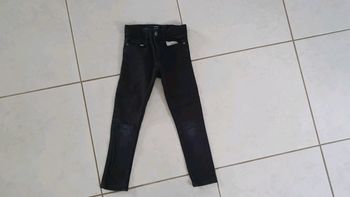 Jean skinny noir garçon Kiabi 6 ans chelo4