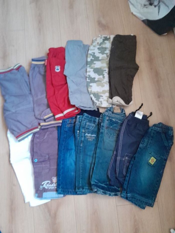 Lot vêtements garçon