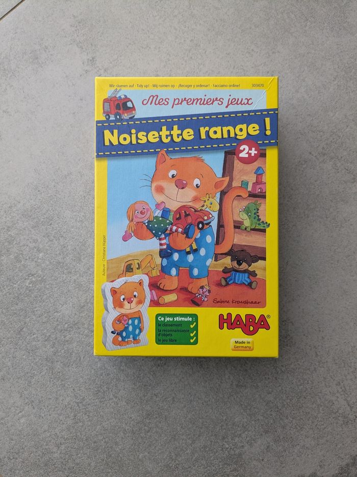Jeu Haba Noisette range !