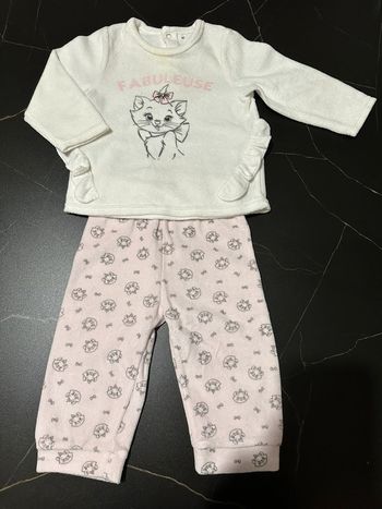 Pyjama velours deux pieces