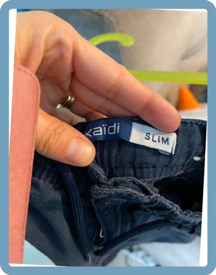 Short en toile de coton 3 ans okaidi - photo numéro 3