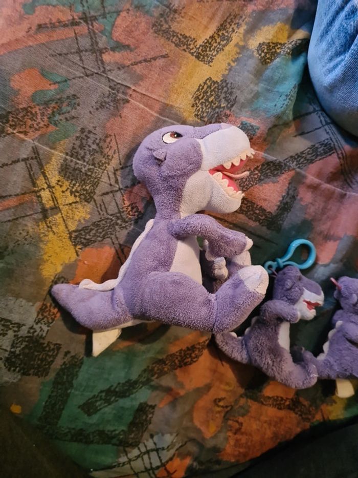 Lot peluche dinosaure chopper petit dinosaure - photo numéro 2
