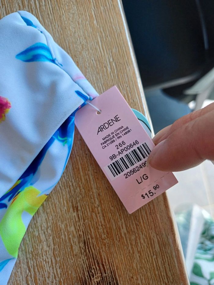 Maillot de bain ardene bas taille L haut taille M neuf - photo numéro 4