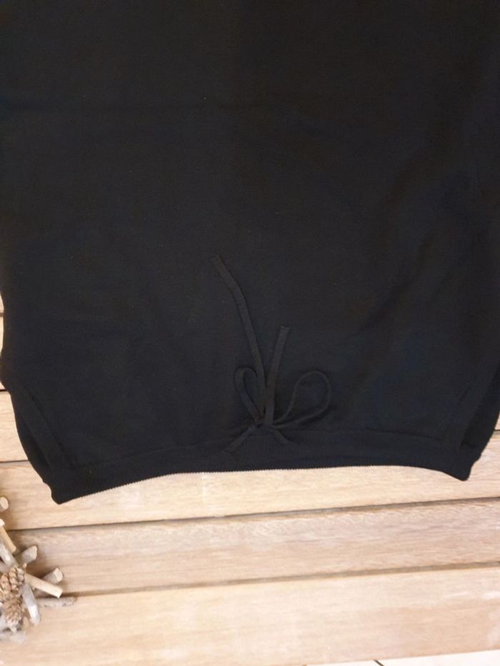 Magnifique jupe en laine noire Taille L Etam - photo numéro 6