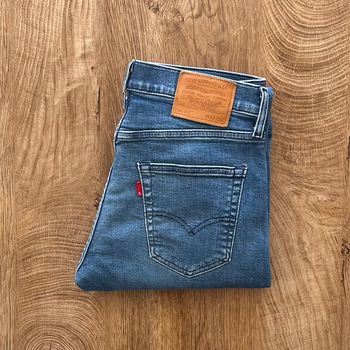 Jean/pantalon bleu Levi's 512 slim tapered Premium, homme, taille : W 29 L 32 (38 taille française)