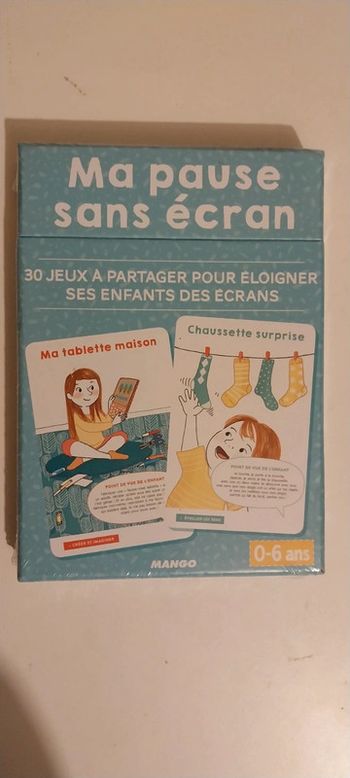 Ma pause sans écran : 30 jeux à partager pour éloigner ses enfants des écrans