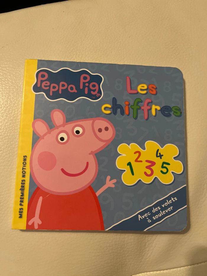 Livre Peppa Pig « les chiffres »