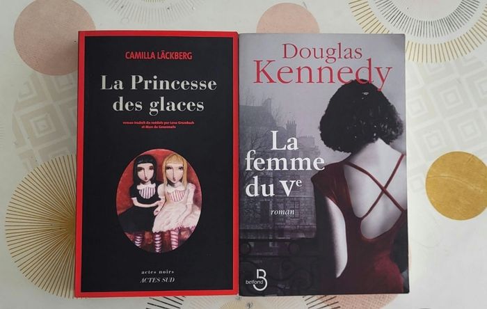 Lot 2 Romans : La Princesse des glaces de Läckberg & La femme du V de Kennedy - photo numéro 2