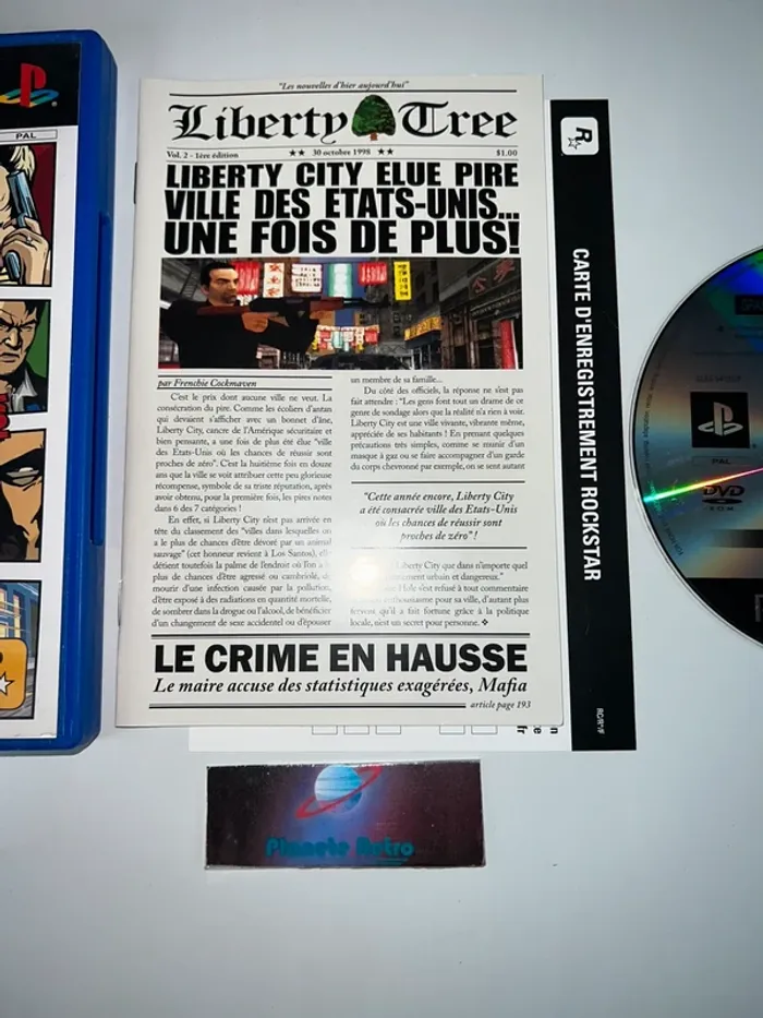 GTA Liberty City Stories - Jeu PS2 Sans Carte Version Française Sony PAL - photo numéro 3