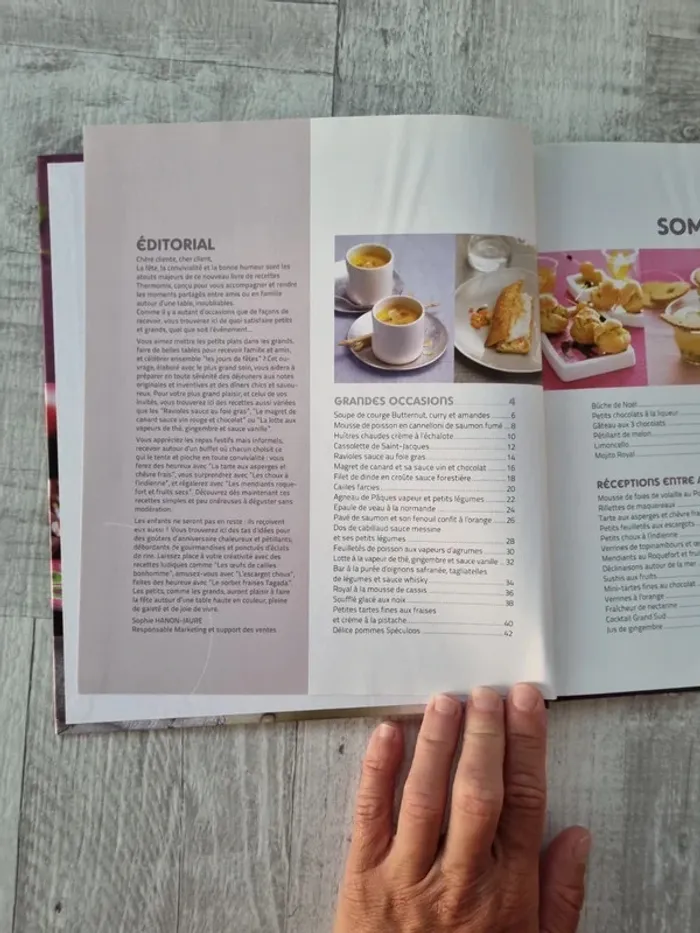 Livre Thermomix Jours de fêtes - photo numéro 3