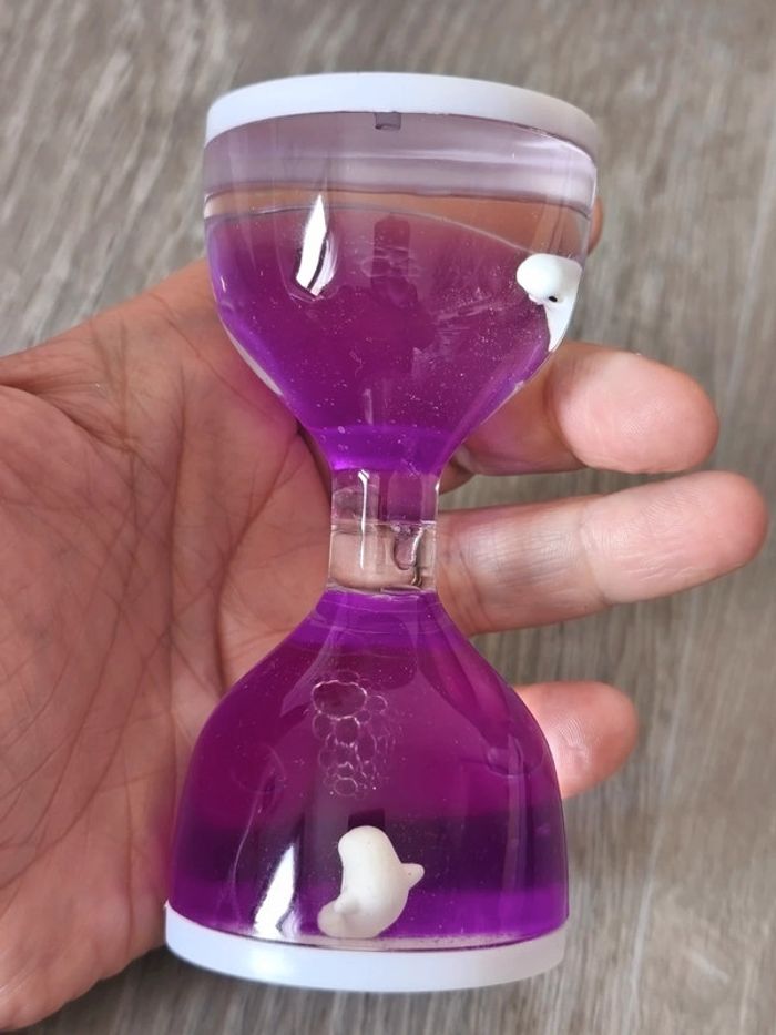 Sablier à huile apaisant - photo numéro 7