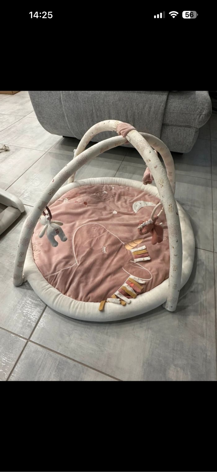 Tapis d éveil rose - photo numéro 2