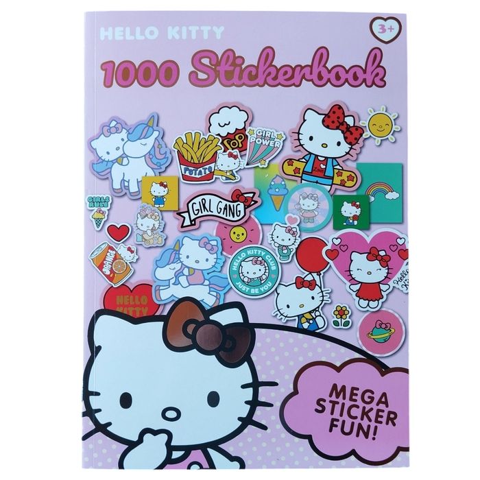 HELLO KITTY - 1000 Sitcker Book 20 Pages