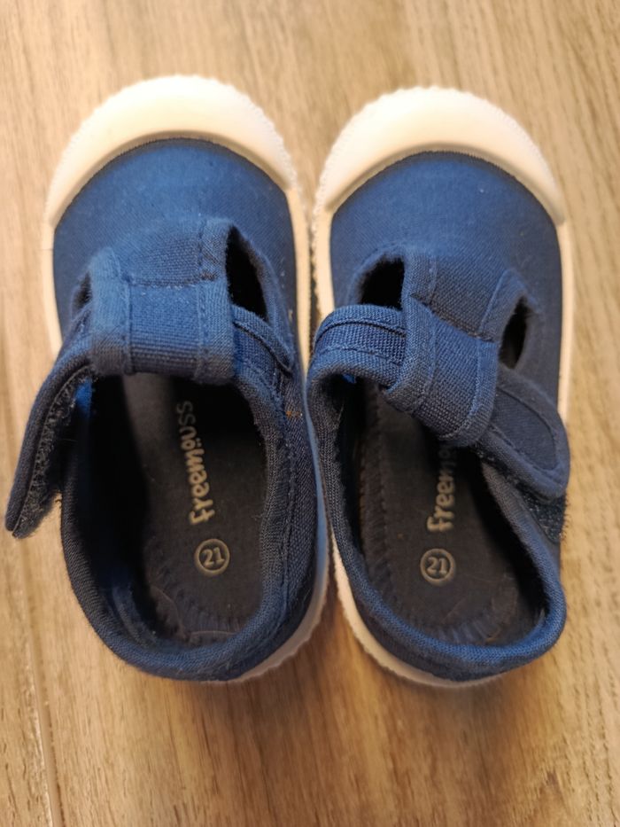 Mini converse en toile - photo numéro 2