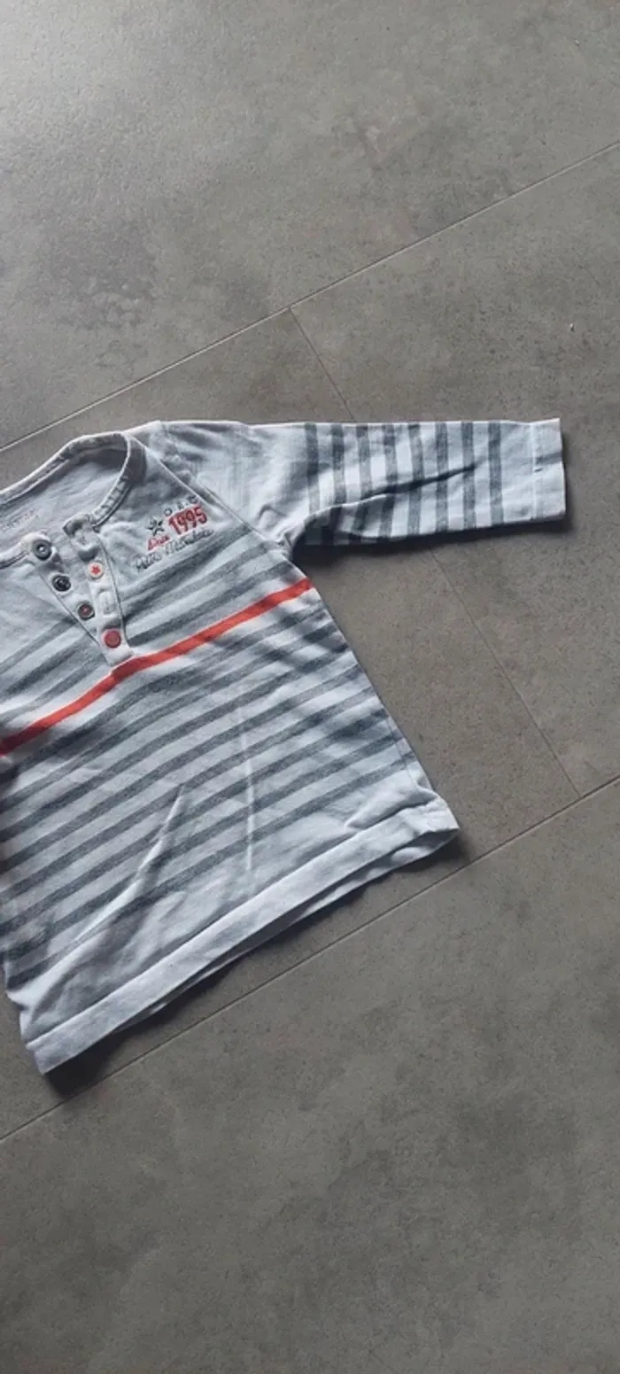 Lot de 2 t shirt manches longues - photo numéro 4