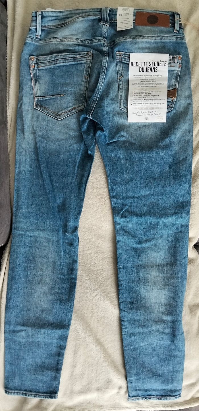 Jeans bleu W29 le temps des cerises - photo numéro 2