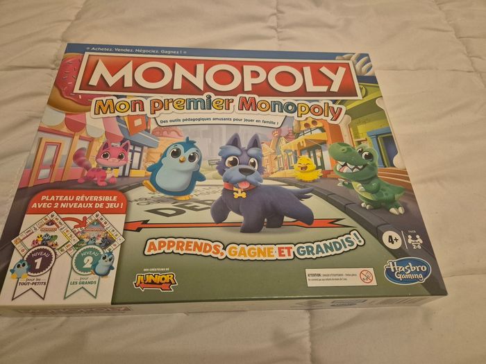 Jeu mon premier  monopoly