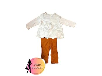 Charmant Ensemble Bébé Taille 9 Mois - Très Bon État