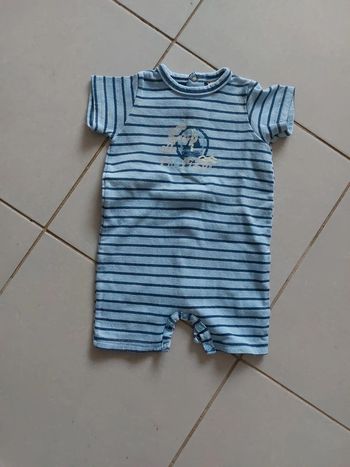 Barboteuse garçon taille 3 mois