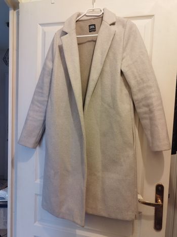 Manteau Zara beige femme