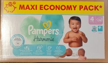 Couches pampers harmonie taille 4