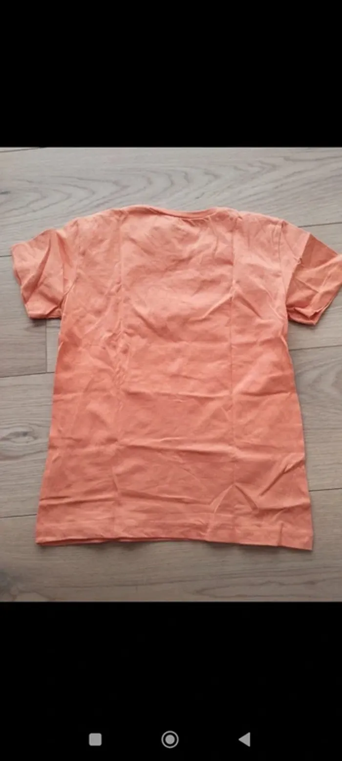 Tee shirt à motifs orange firefly 8 ans neuf sans étiquette - photo numéro 2