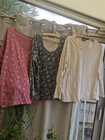 Lot de 3 tee shirt Balsamik kiabi t 50 /52
