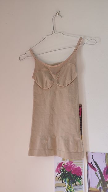 Débardeur gaine beige taille XS