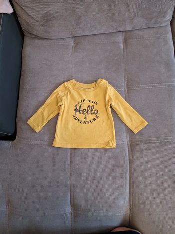 Tee-shirt manches longues garçon