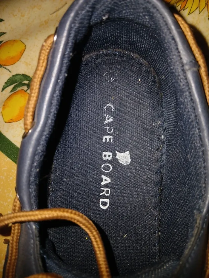 Chaussure homme cap bordeaux - photo numéro 4