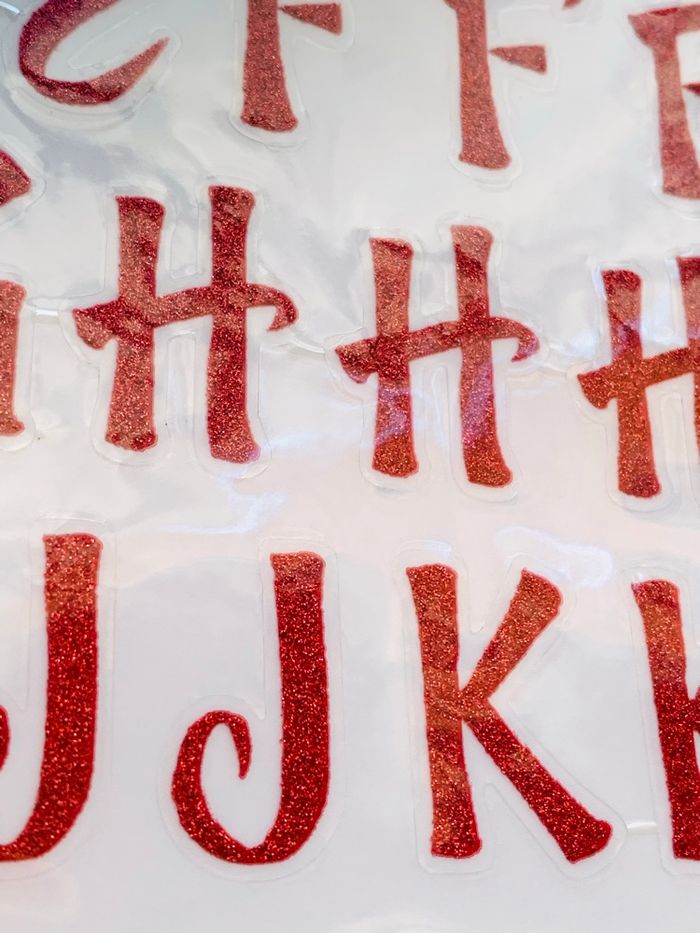 Lot 3 blisters autocollants alphabet Sticko - photo numéro 10