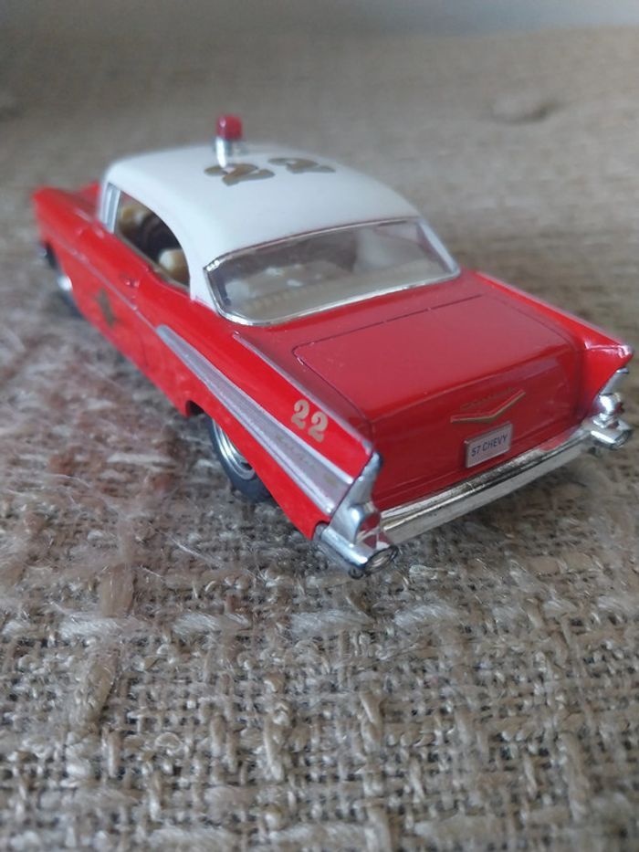Chevrolet Bel Air Fire Chief 1957 Vintage 1/40 - photo numéro 6