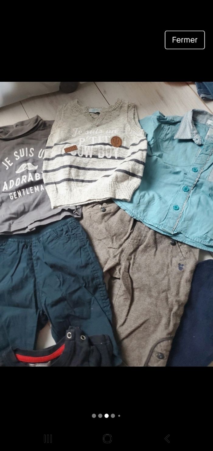 Lot 6 mois bébé garçon - photo numéro 3