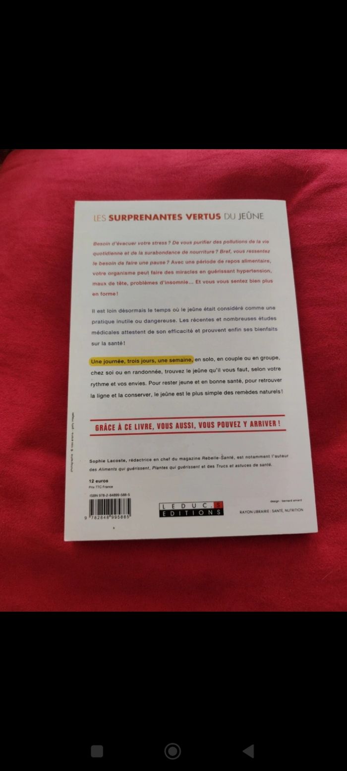 Lot de 2 livres Détox/jeûne - photo numéro 4
