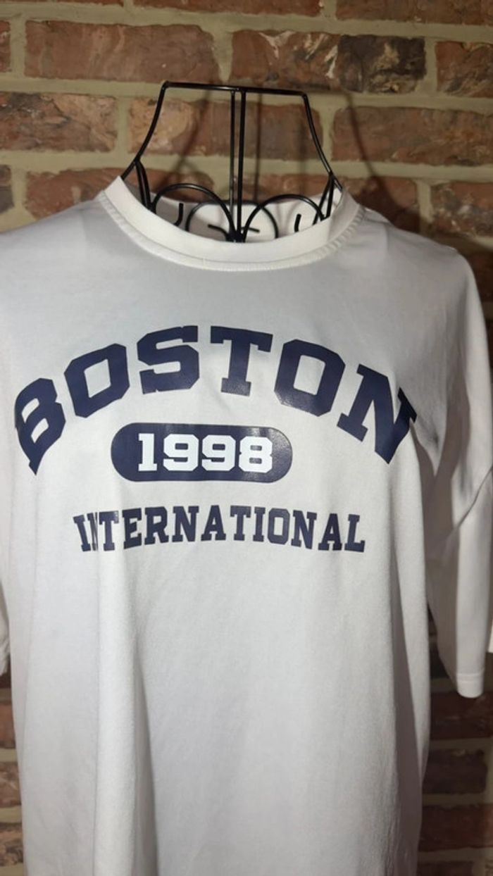 T-shirt blanc Boston Shein Taille S / 36 - photo numéro 4