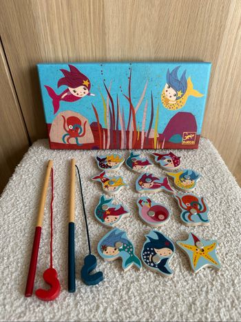 Jeu de pêche aimantée