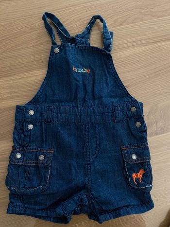 Salopette souple courte 6 mois