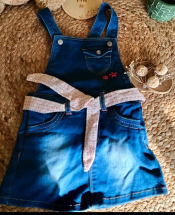 Salopette jupe jeans