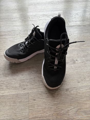 Chaussures multisport lacets légères enfant mixte, Playful Fast Noir
