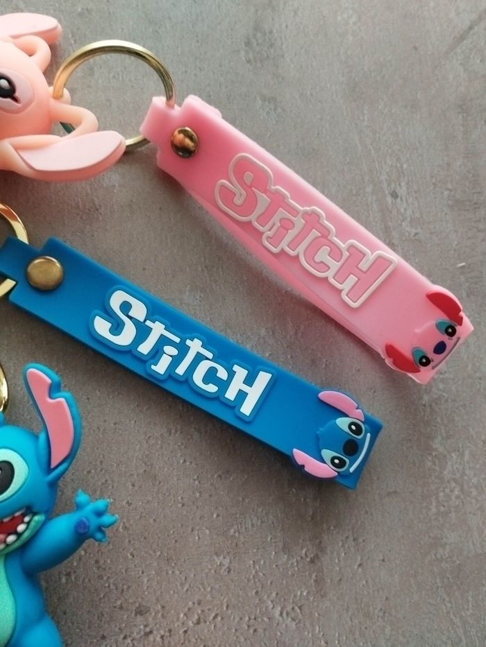 Lot 2 porte-clés Stitch & Angel - photo numéro 3