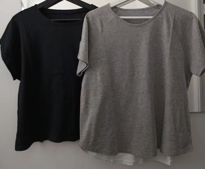 Lot 2 tee shirt femme