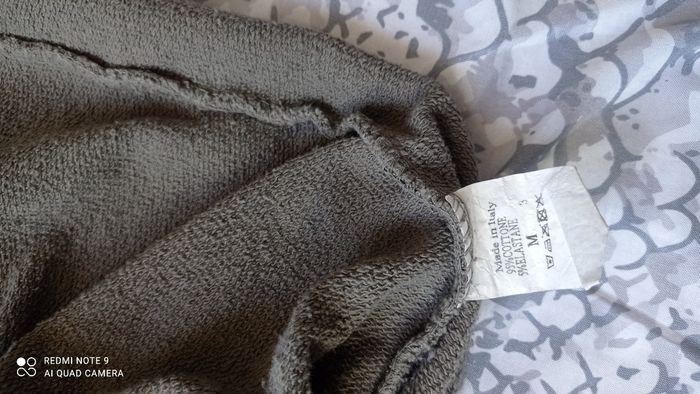 Robe casual Envy  sweat shirt kaki imprimé taille 38 - photo numéro 4