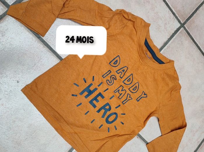 T-shirt Daddy Hero